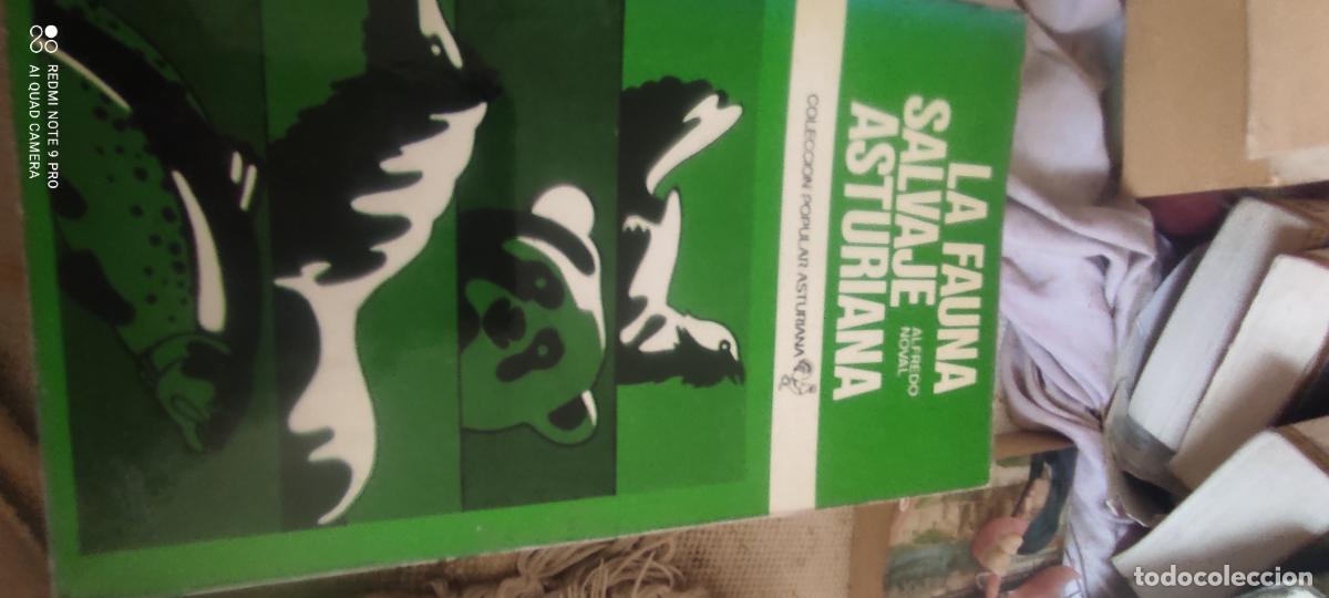 Libros de segunda mano: LA FAUNA SALVAJE ASTURIANA. NOVAL, ALFREDO