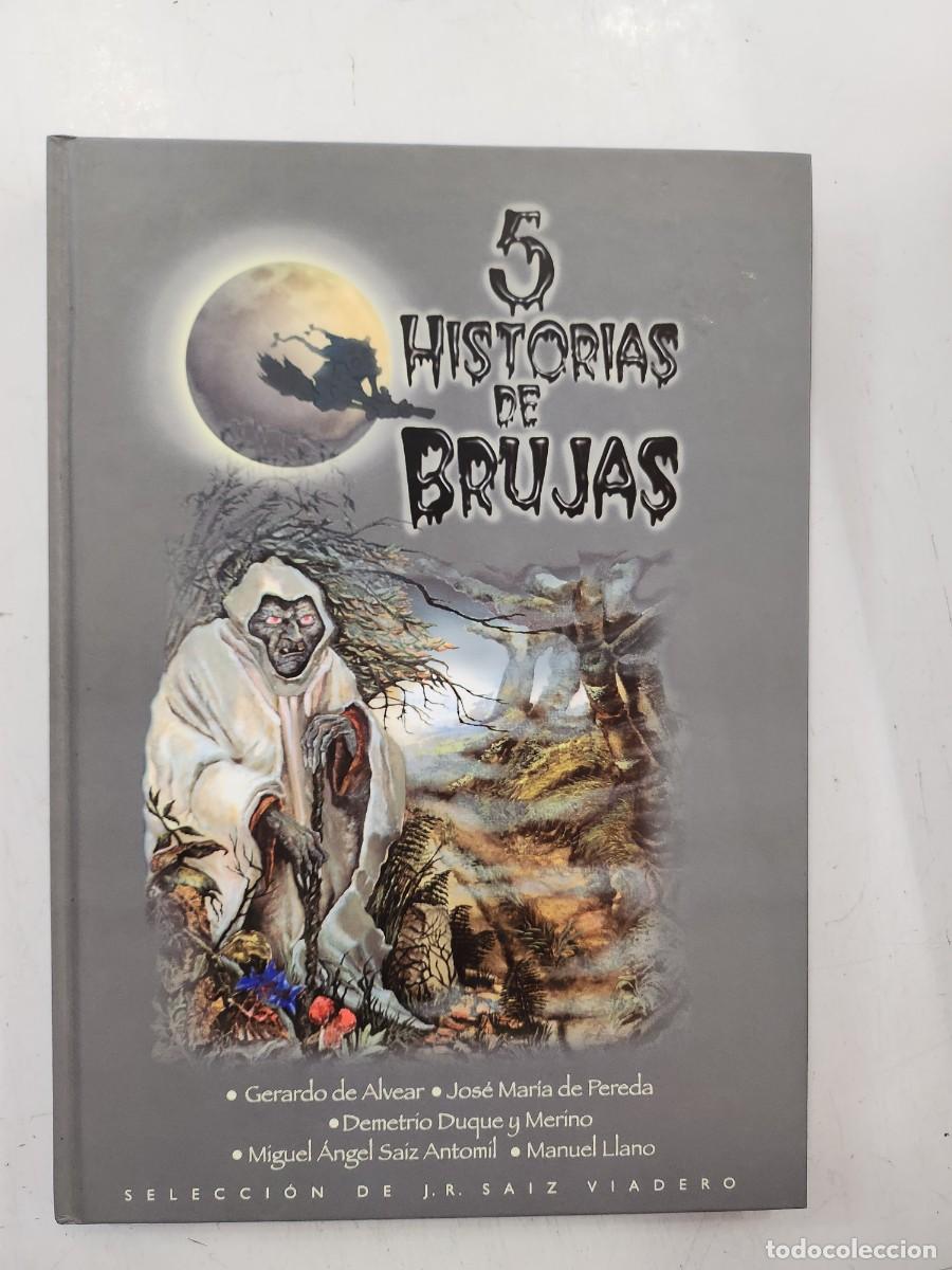 Libros de segunda mano: 5 HISTORIAS DE BRUJAS. SAIZ VIADERO, J.R. (SELECCI&Oacute;N). TANTIN. 2001