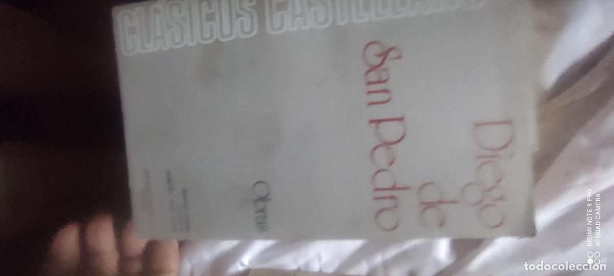 Second hand books: diego de San Pedro. Obras Cl&aacute;sicos castellanos