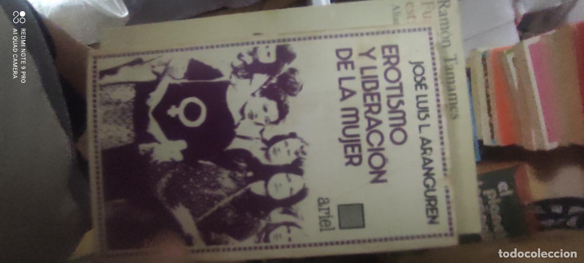 Libros de segunda mano: Aranguren. Erotismo y liberaci&oacute;n de la mujer. Alianza Editorial