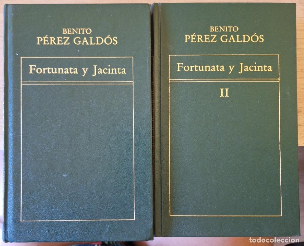 Libros de segunda mano: FORTUNATA Y JACINTA. 2 TOMOS; OBRA COMPLETA. - PEREZ GALDOS, Benito.