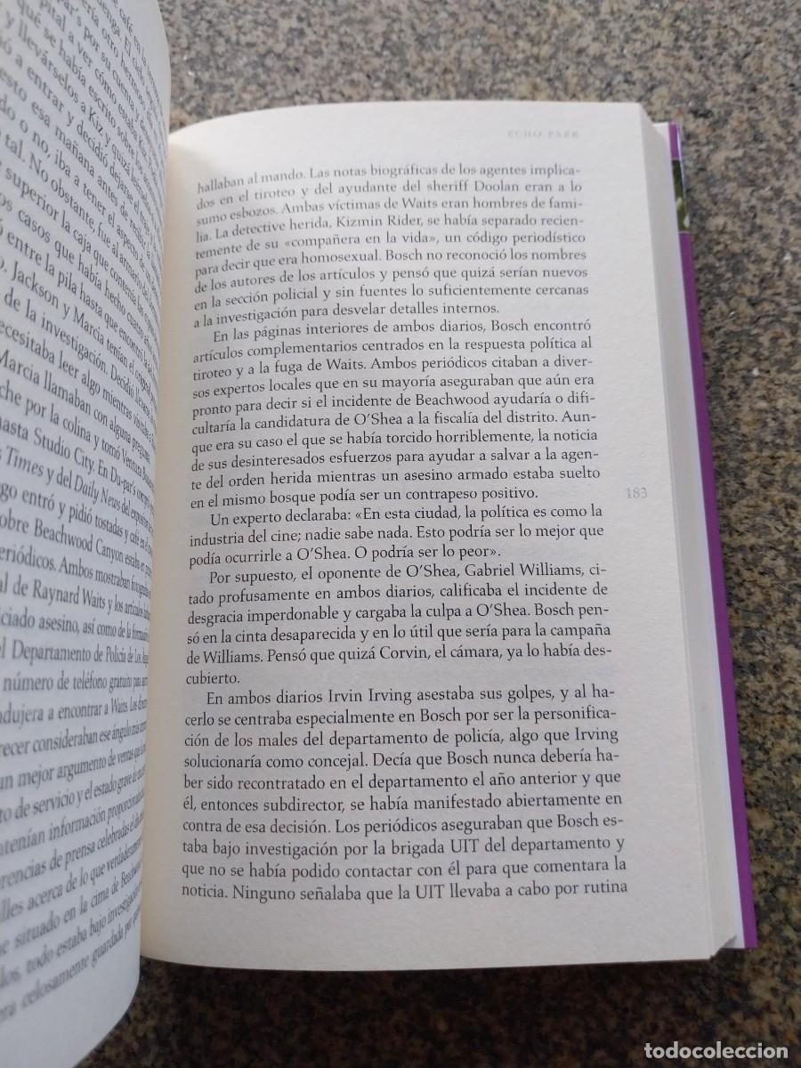 Libros de segunda mano: ECHO PARK -- MICHAEL CONNELLY -- - Foto 2