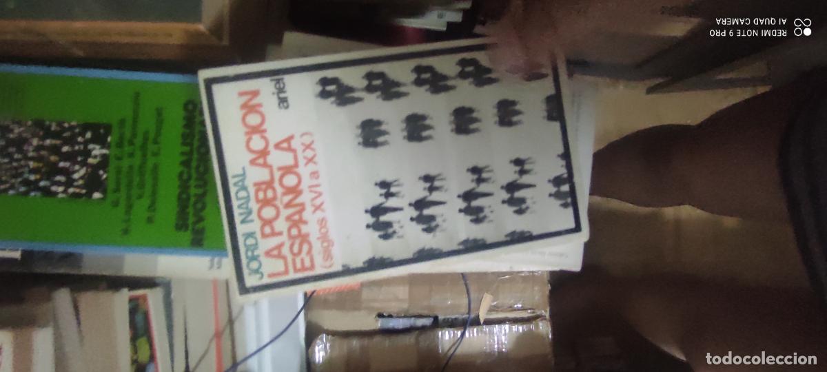 Libros de segunda mano: La poblaci&oacute;n espa&ntilde;ola Jordi nadal