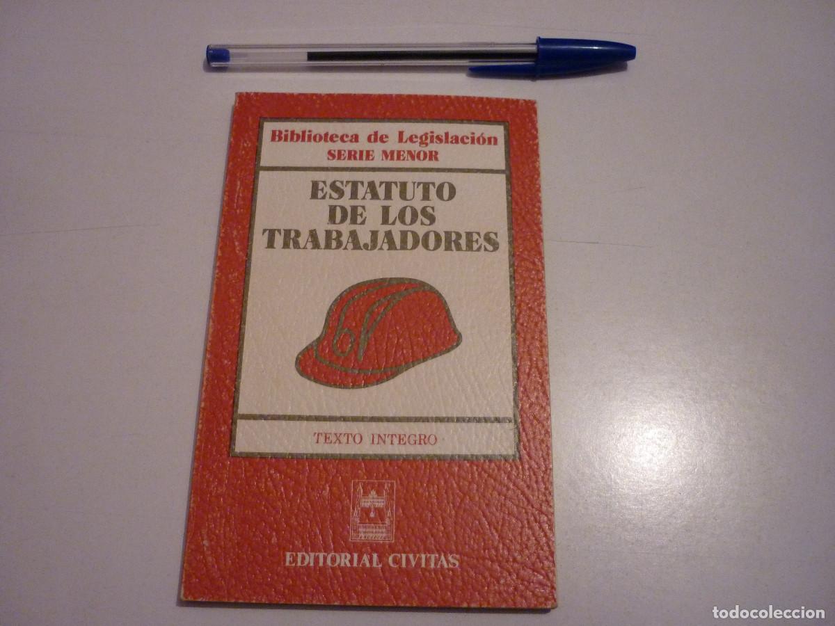 Gebrauchte B&uuml;cher: ESTATUTO TRABAJADORES EDITORIAL CIVITAS - 1991 - TERCERA EDICI&Oacute;N -