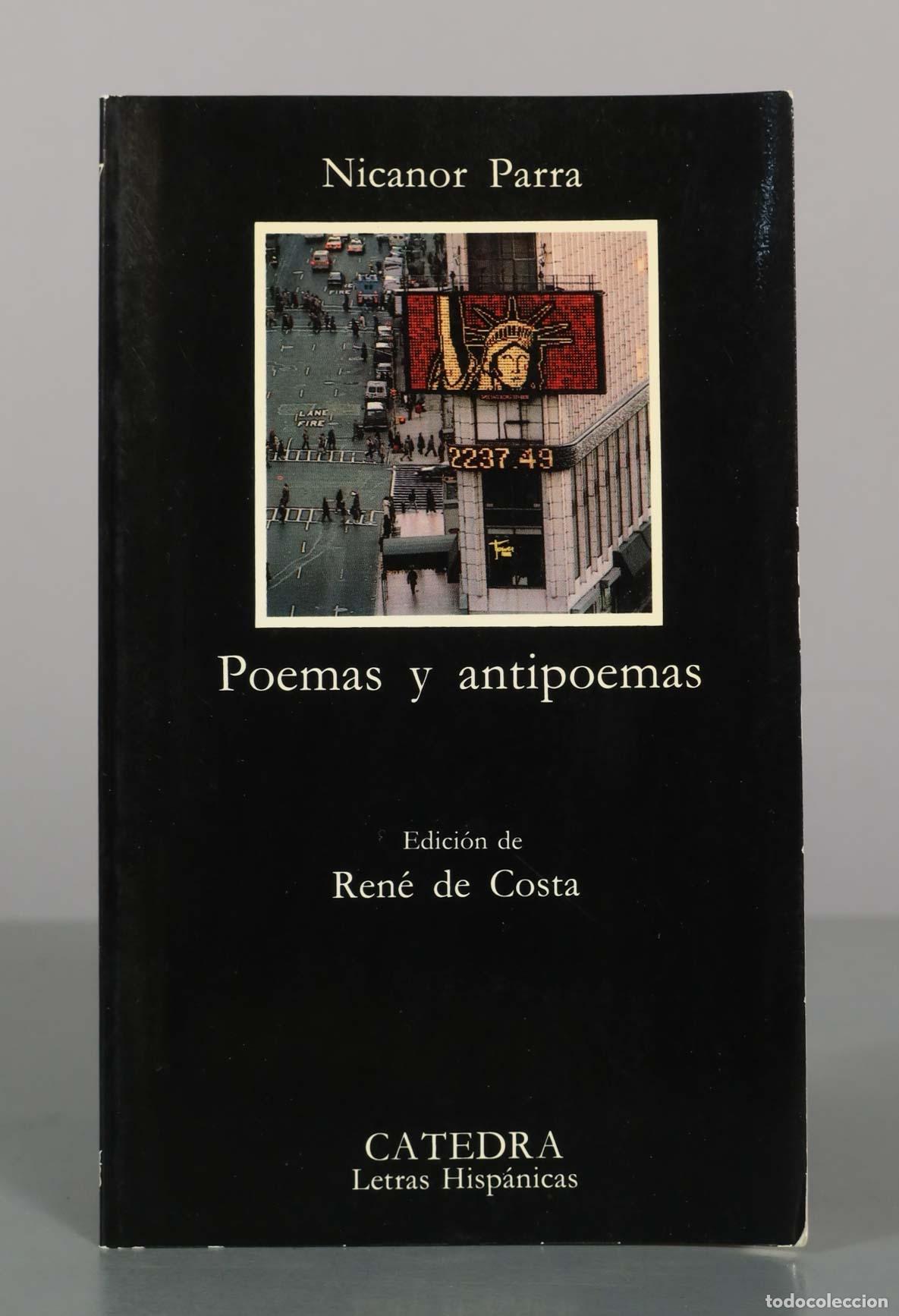 Libros de segunda mano: Poemas y antipoemas - Nicanor Parra - C&aacute;tedra Letras Hisp&aacute;nicas