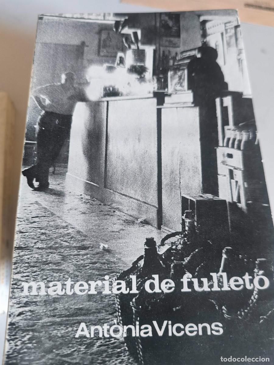 Libros de segunda mano: MATERIAL DE FULLETO ANIA VICENS