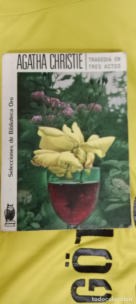 Libros de segunda mano: TRAGEDIA EN TRES ACTOS AGATHA CHRISTIE LIBRO GG-FCB