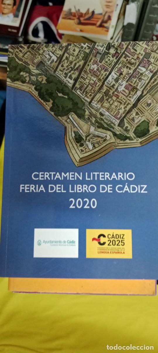 Libros de segunda mano: CERTAMEN LITERARIO FERIA DEL LIBRO DE CADIZ 2020 LIBRO GG-FCB