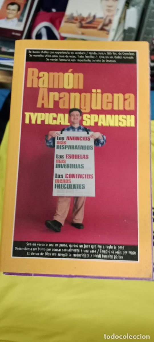 Libros de segunda mano: RAMON ARANGUENA TYPICAL SPANISH LIBRO GG-FCB