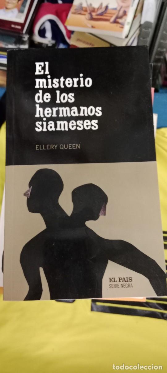 Libros de segunda mano: EL MISTERIO DE LOS HERMANOS SIAMESES ELLERY QUEEN LIBRO GG-FCB