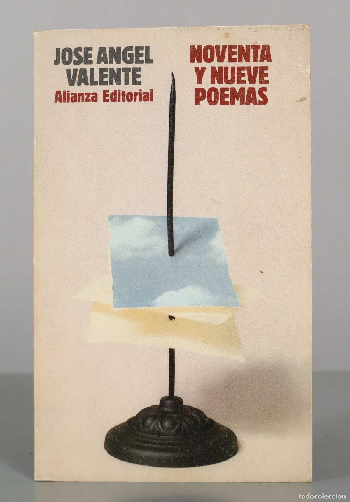 Libros de segunda mano: Noventa y nueve poemas - Jos&eacute; &Aacute;ngel Valente - Alianza Editorial