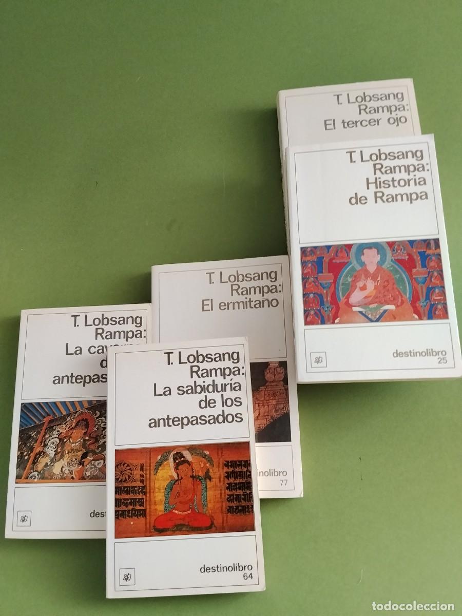 Libros de segunda mano: LOTE DE LIBROS T. LOBSANG RAMPA