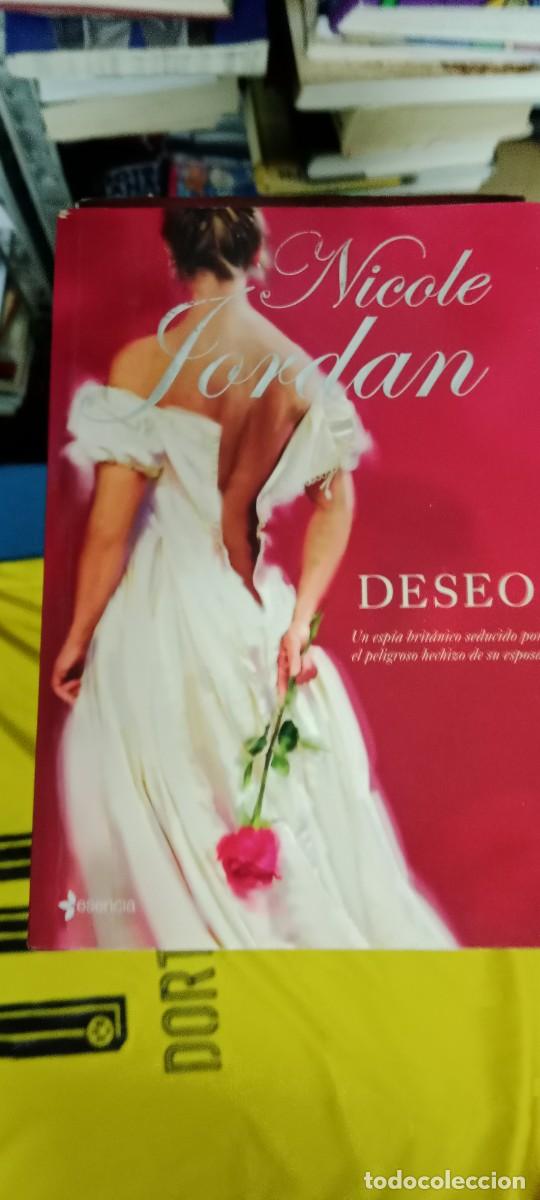 Libros de segunda mano: NICOLE JORDAN DESEO LIBRO GG-FCB