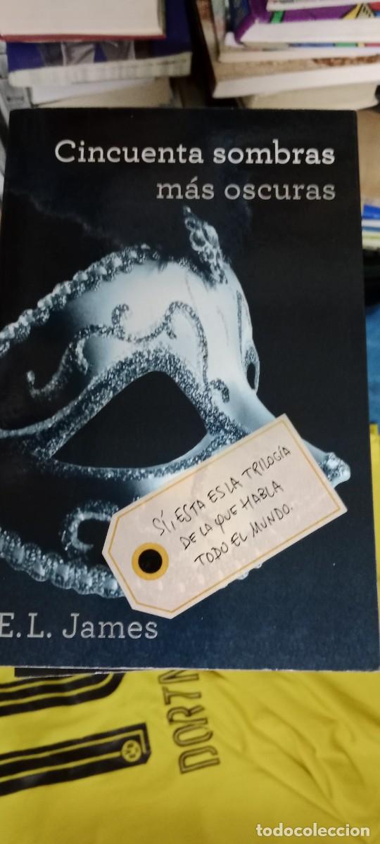 Libros de segunda mano: LOTE DE 3 LIBROS E. L. JAMES SOMBRAS DE GREY LOS DE FOTO LIBRO GG-FCB