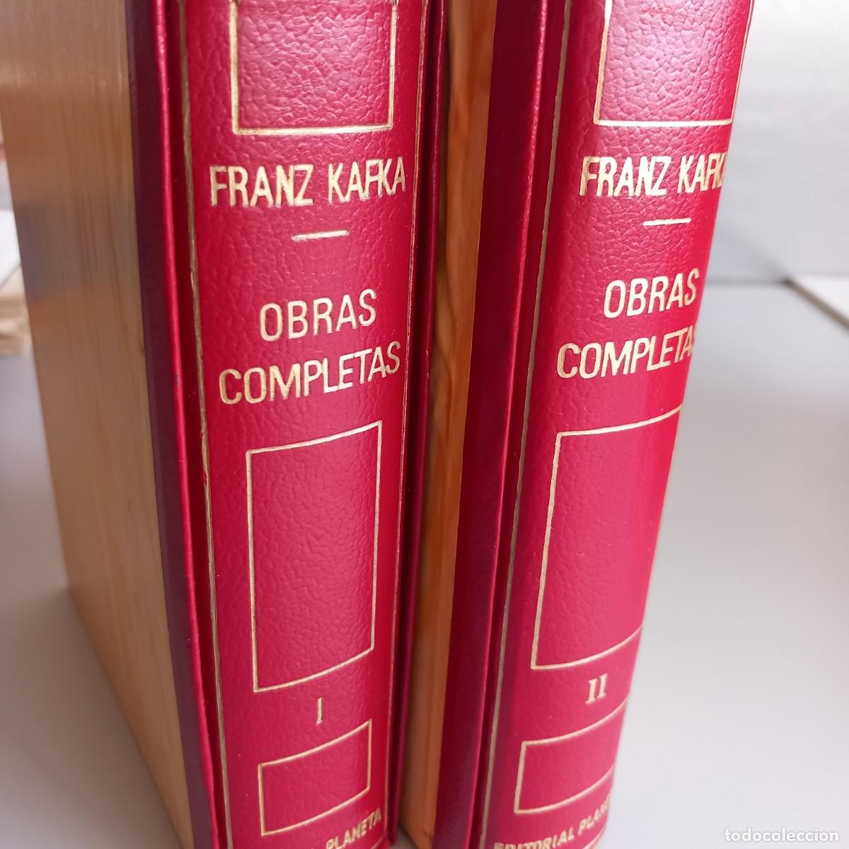 Second hand books: FRANZ KAFKA. OBRAS SELECTAS. Planeta, 1973. TOMOS I y II