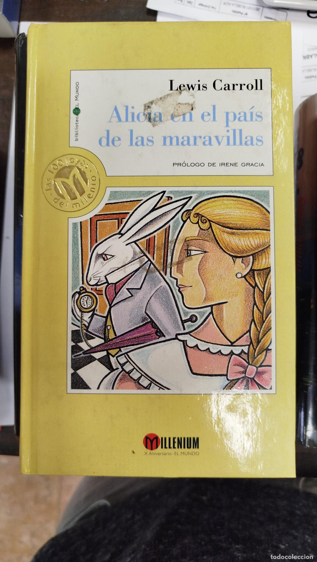 Libros de segunda mano: ALICIA EN EL PA&Iacute;S DE LAS MARAVILLAS - LEWIS CARROLL (MILLENIUM)