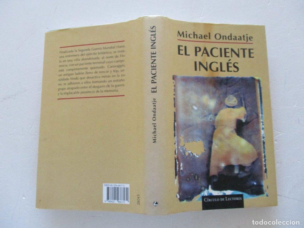 Libros de segunda mano: El paciente ingl&eacute;s - Michael Ondaatje - Foto 1