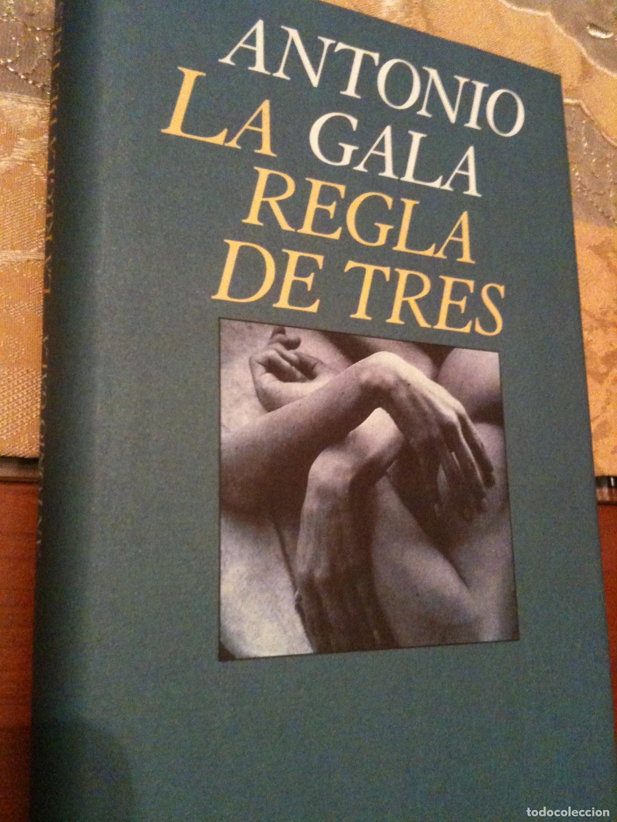 Libros de segunda mano: La regla de tres-TAPA DURA