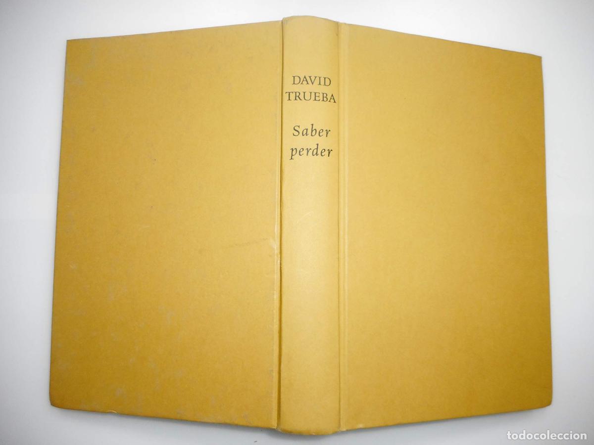 Libros de segunda mano: Saber Perder - Trueba, David - Foto 1