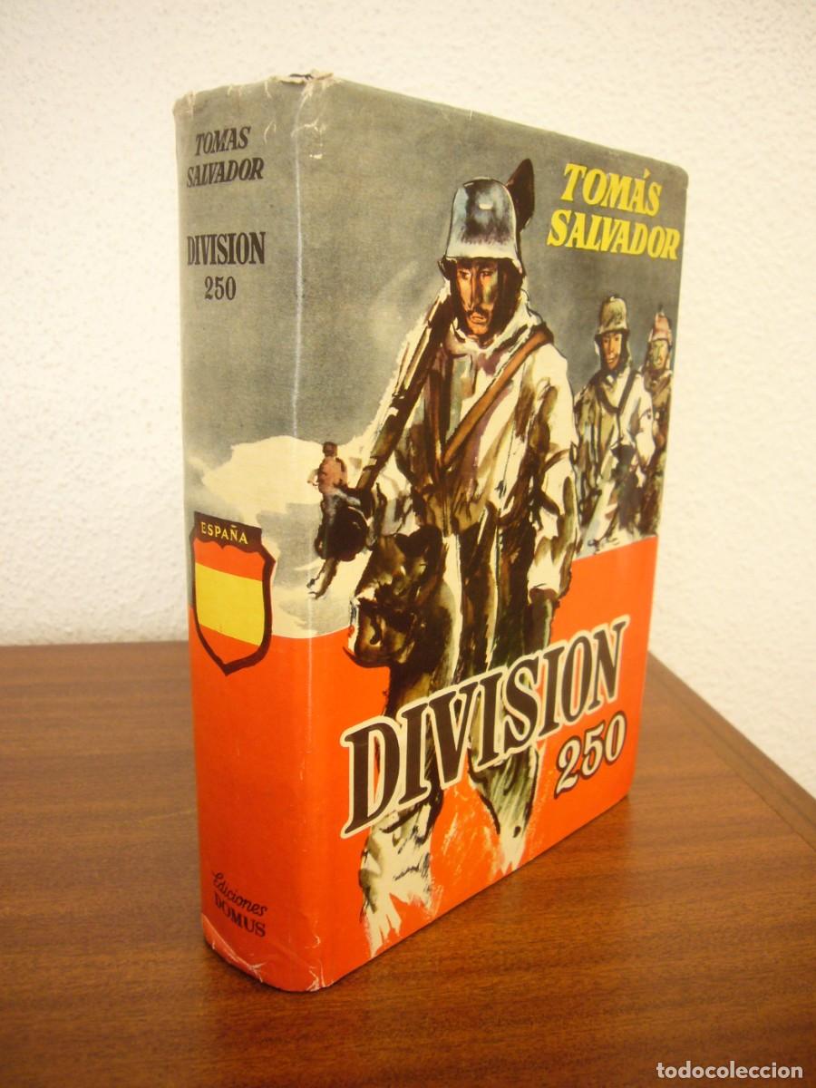 Libros de segunda mano: TOM&Aacute;S SALVADOR: DIVISI&Oacute;N 250 (DOMUS, 1954) MUY BUEN EJEMPLAR (DIVISI&Oacute;N AZUL)