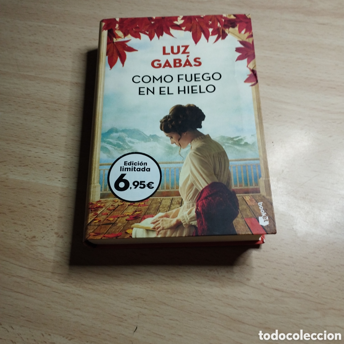Gebrauchte B&uuml;cher: C&oacute;mo fuego en el hielo. Luz Gab&aacute;s. 2020. Booket Planeta.