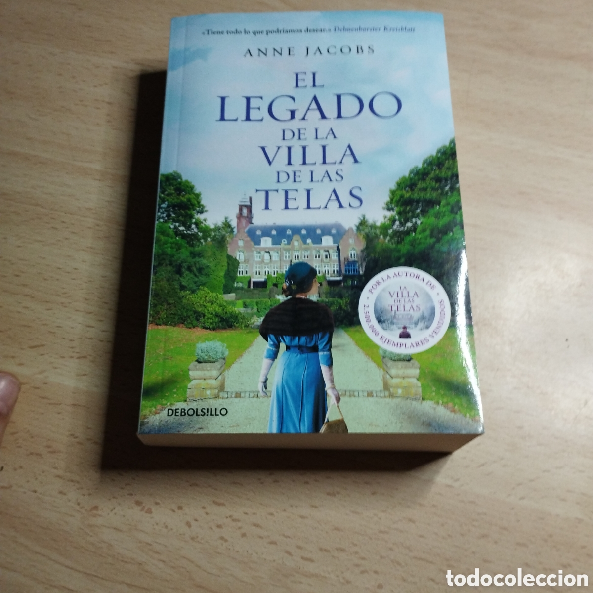 Livros em segunda m&atilde;o: El legado de La Villa de las Telas. Anne Jacobs. 2020. DeBolsillo.