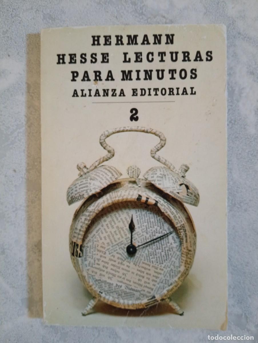 Libros de segunda mano: Hermann Hesse. Lecturas para minutos. Pensamientos extra&iacute;dos de sus libros y cartas