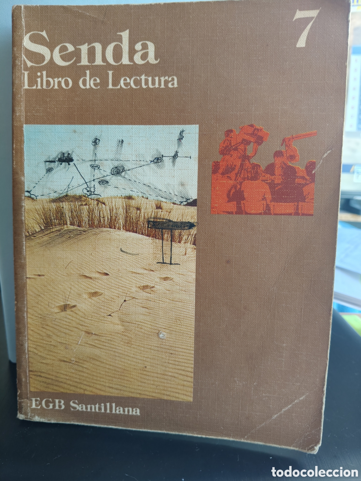 Libros de segunda mano: Libro Senda 7 - EGB Santillana (Vintage / Coleccionismo)