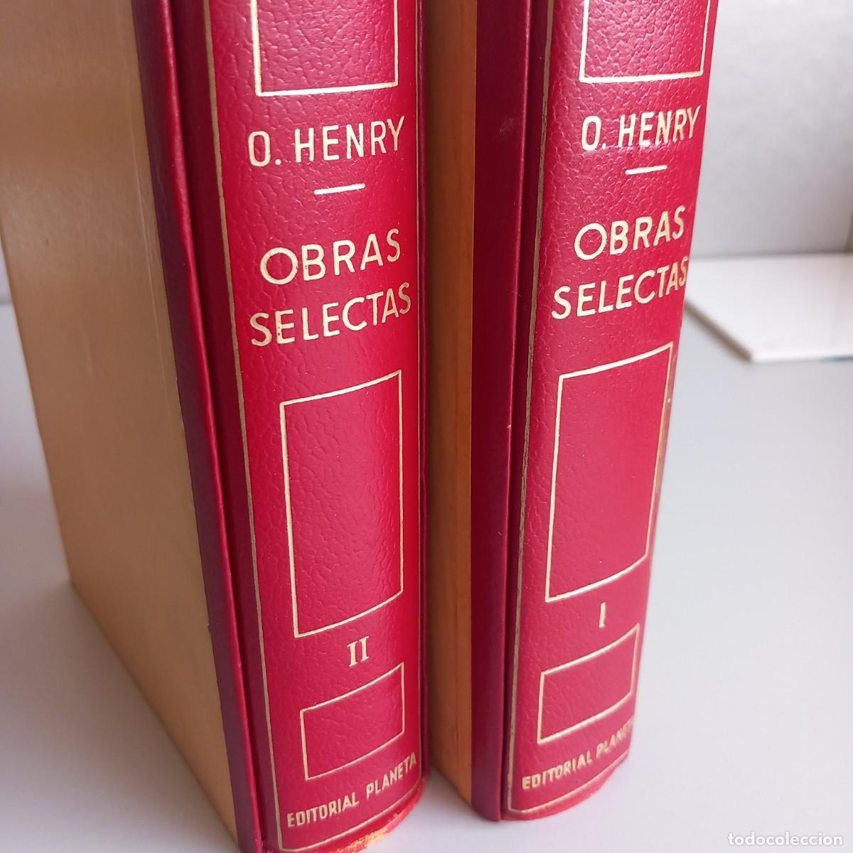 Libros de segunda mano: O. HENRY. OBRAS SELECTAS. Planeta, 1971. TOMOS I y II