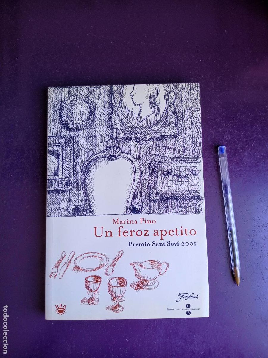 Libros de segunda mano: UN FEROZ APETITO - MARIA PINO - FREIXENET RBA 1&ordf; ED 2001