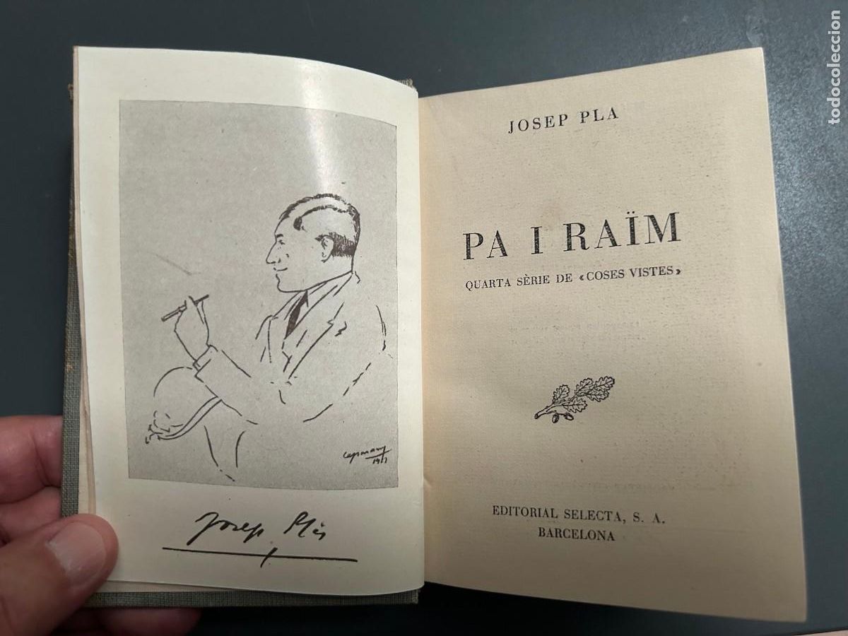 Livros em segunda m&atilde;o: PA I RAIM. JOSEP PLA.