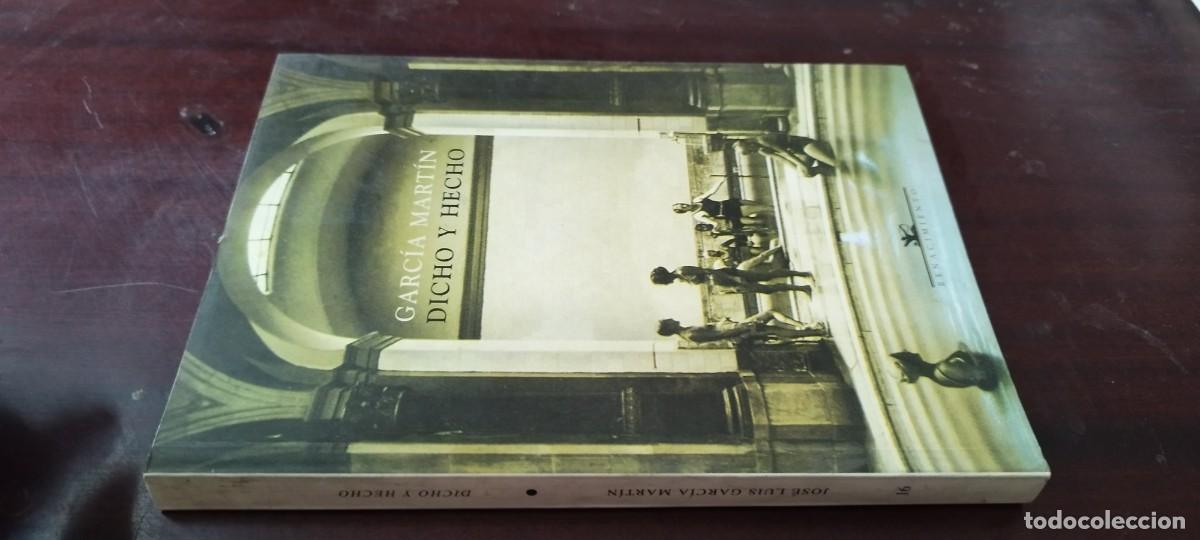 Livros em segunda m&atilde;o: DICHO Y HECHO / GARCIA MARTIN / Z703 / RENACIMIENTO