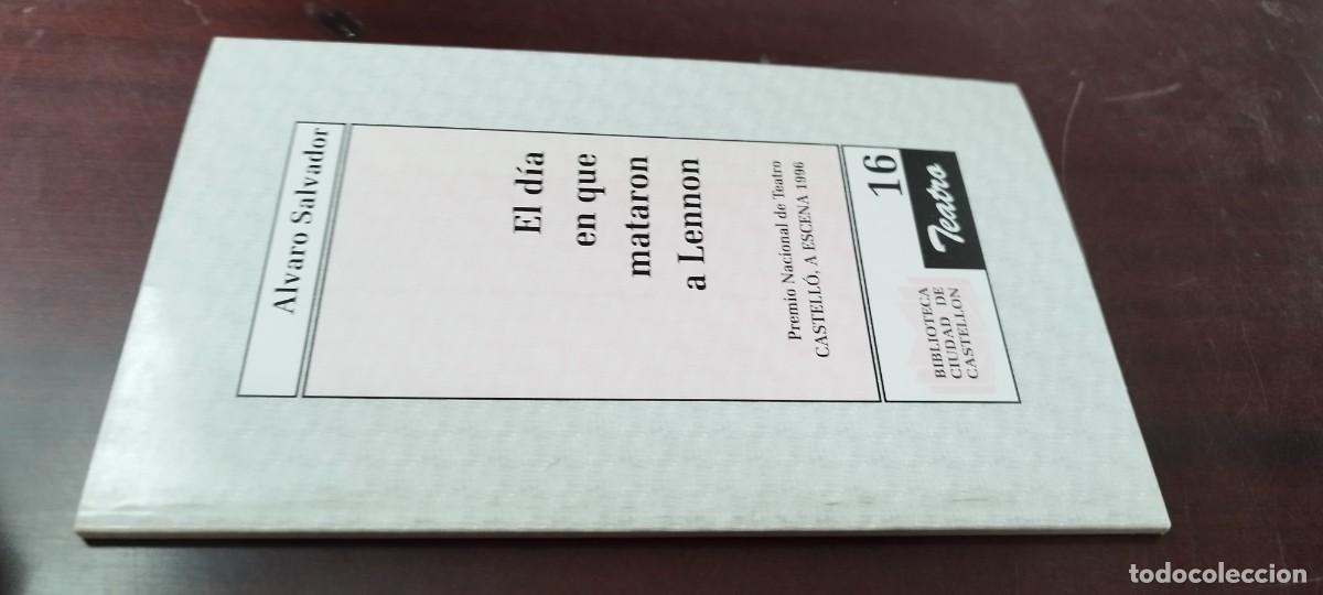 Libros de segunda mano: EL DIA QUE MATARON A LENNON / ALVARO SALVADOR / ZUX20 / GRUPO CERO