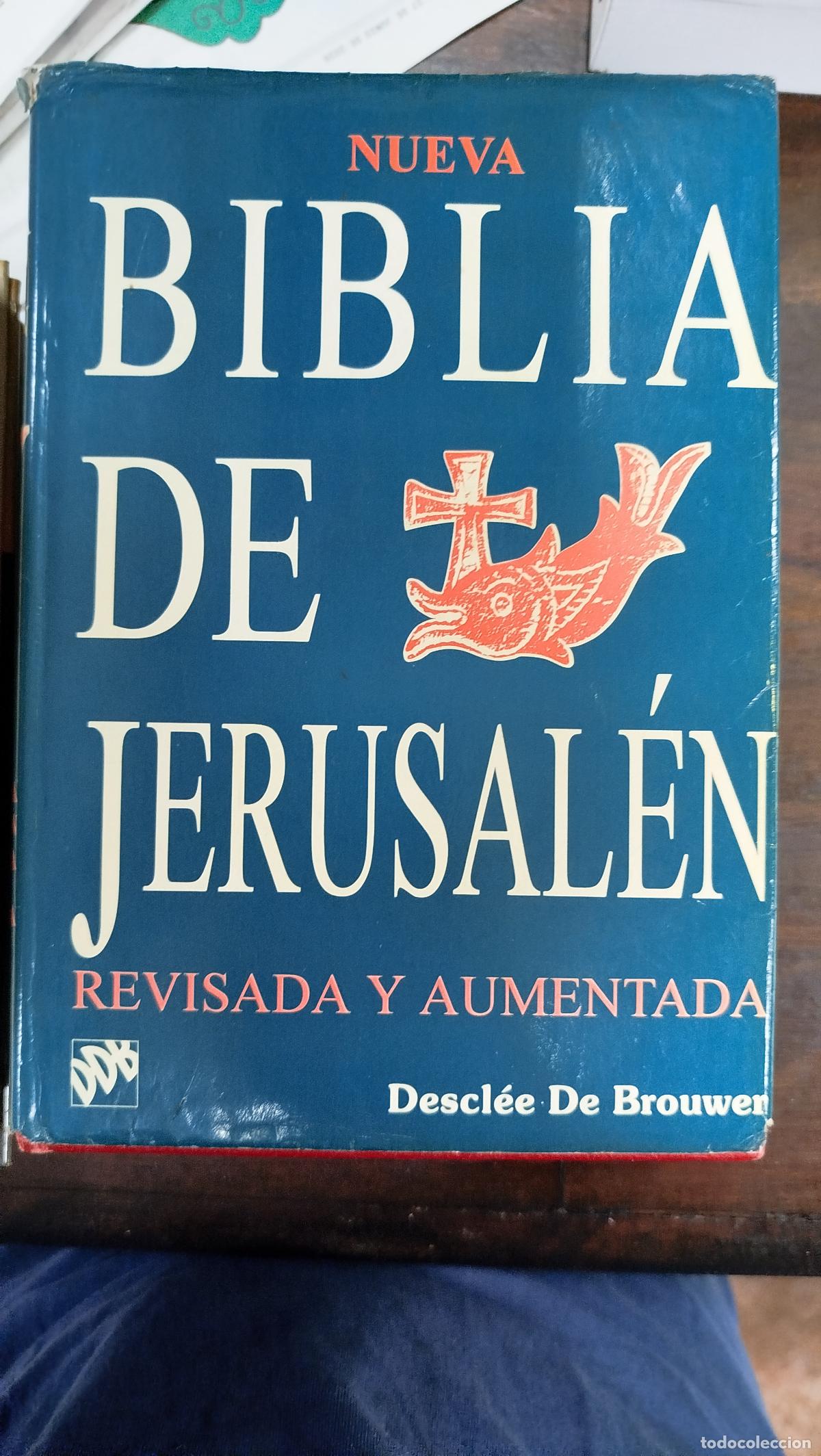 Libros de segunda mano: NUEVA BIBLIA DE JERUSAL&Eacute;N (DESCL&Eacute;E DE BROUWER)