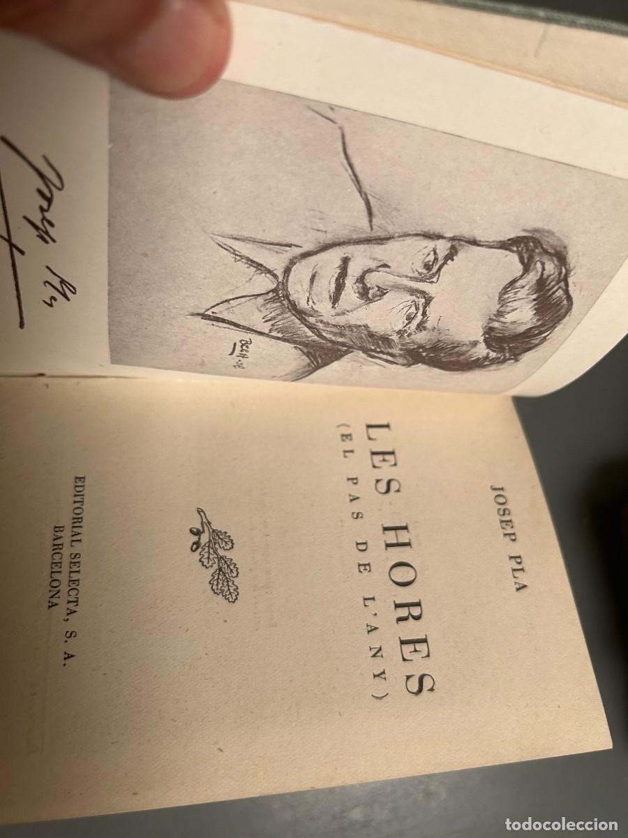 Libros de segunda mano: LES HORES. EL PAS DE L'ANY. JOSEP PLA