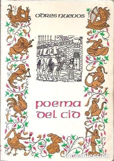 Libros de segunda mano: Poema del Cid. Odres nuevos