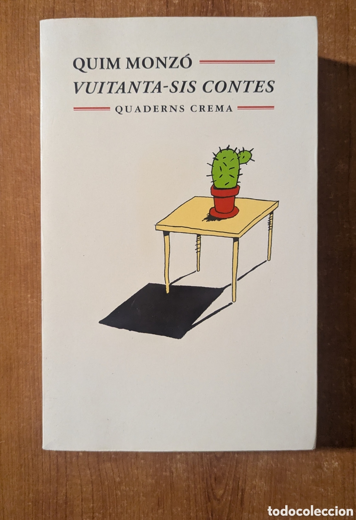 Libros de segunda mano: Vuitanta-sis contes. Quim Monz&oacute;. Quaderns Crema. Colecci&oacute; Biblioteca M&iacute;nima. 86