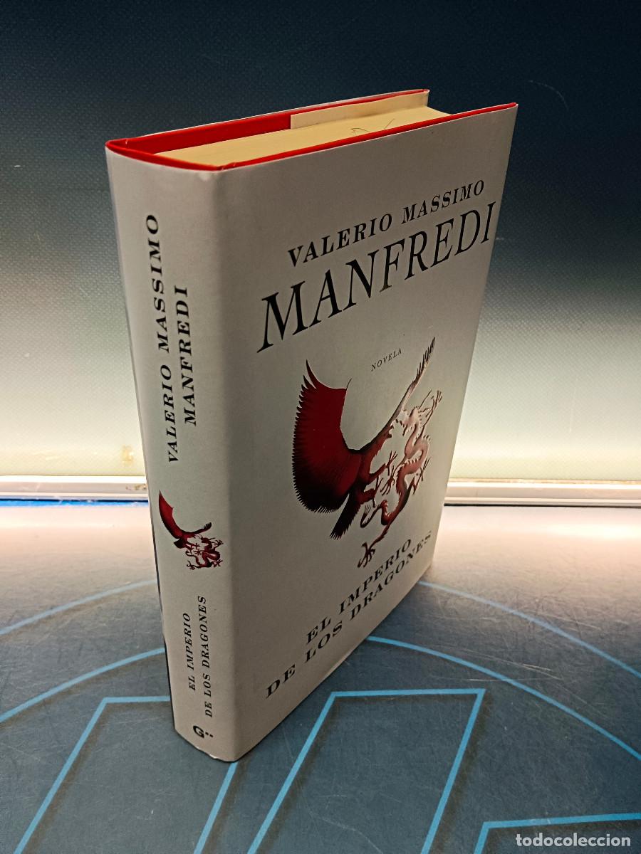 Libros de segunda mano: libro, El Imperio de los Dragones de Valerio Massimo Manfredi. - Foto 2