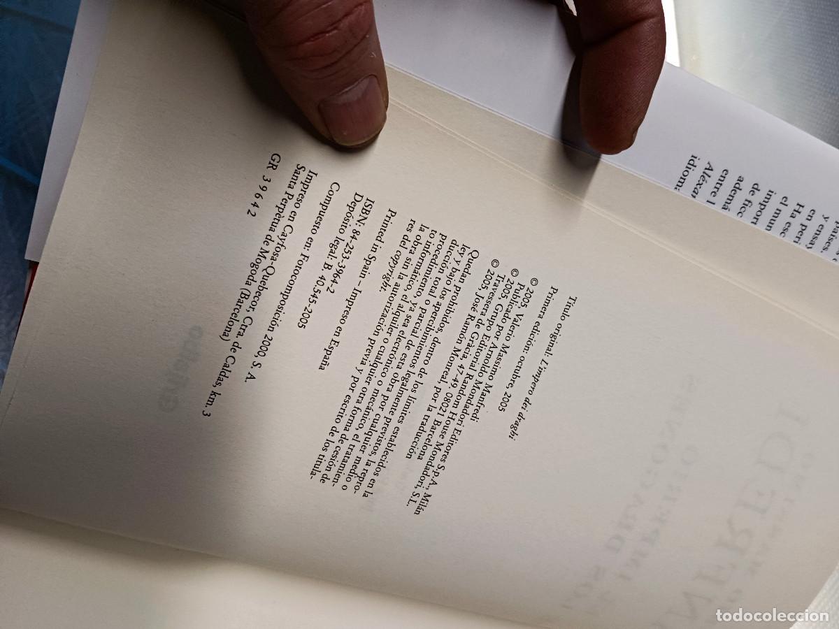 Libros de segunda mano: libro, El Imperio de los Dragones de Valerio Massimo Manfredi. - Foto 7