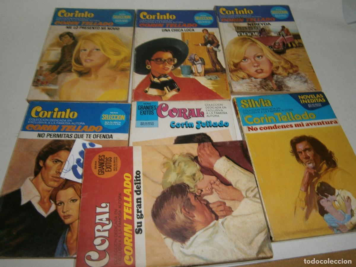 Gebrauchte B&uuml;cher: LOTE DE NOVELAS CORIN TELLADO (7 UNIDADES)
