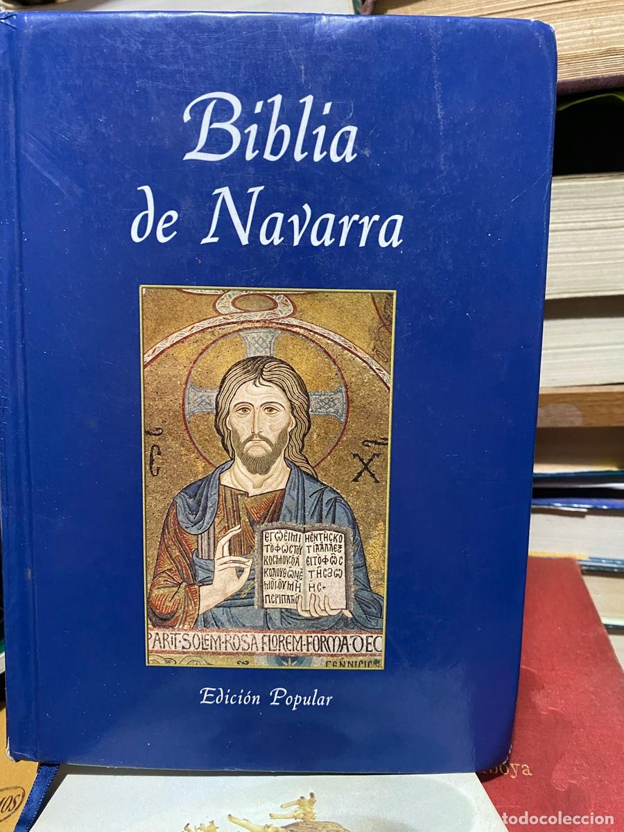 Libros de segunda mano: BIBLIA DE NAVARRA, EDICION POPULAR