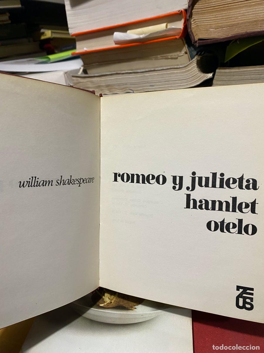 Libros de segunda mano: ROMEO Y JULIETA. HAMLET, OTELO,WILLIAM SHAKESPEARE