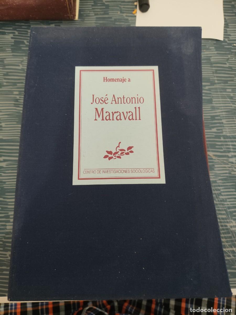 Livres d'occasion: HOMENAJE A JOSE ANTONIO MARAVALL,3 T, VARIOS AUTORES,1985,VER FOTOS Y SUMARIOS.