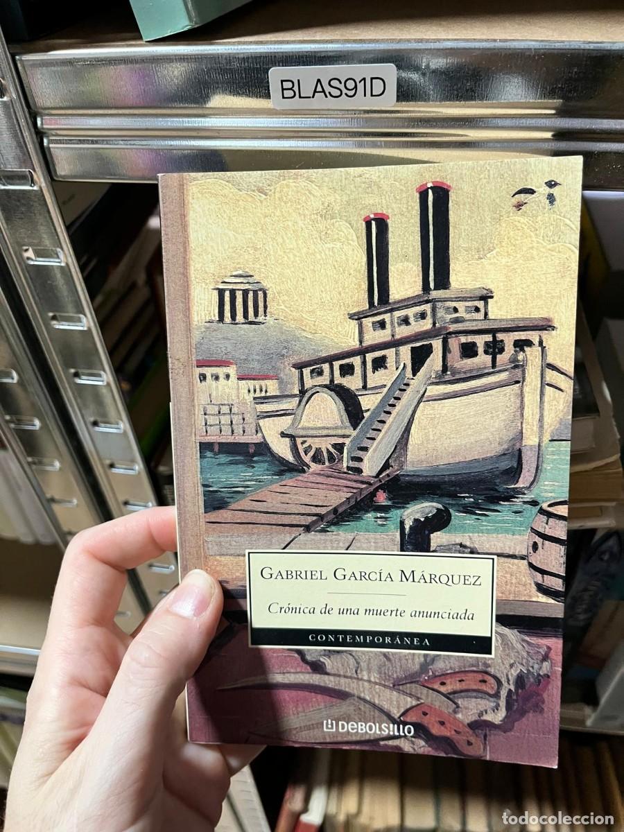Libros de segunda mano: BLAS91D Cr&oacute;nica de una muerte anunciada Gabriel Garc&iacute;a M&aacute;rquez Debolsillo