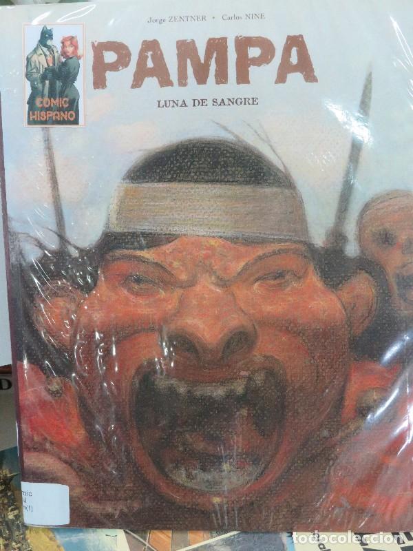 Libros de segunda mano: Pampa ; Luna de Sangre - Carlos Nine - Ediciones Sinsentido