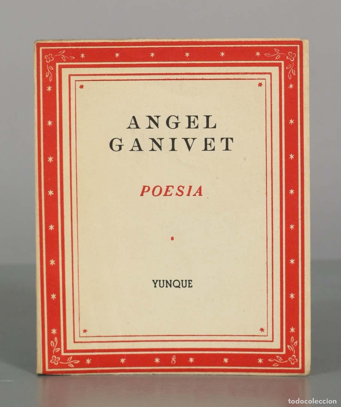Libros de segunda mano: Poes&iacute;a - Angel Ganivet - Yunque