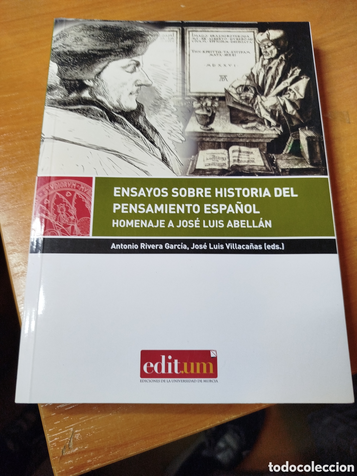 Libros de segunda mano: Ensayos sobre historia del pensamiento espa&ntilde;ol. Homenaje a Jos&eacute; Luis Abell&aacute;n. Antonio Rivera Garc&iacute;a