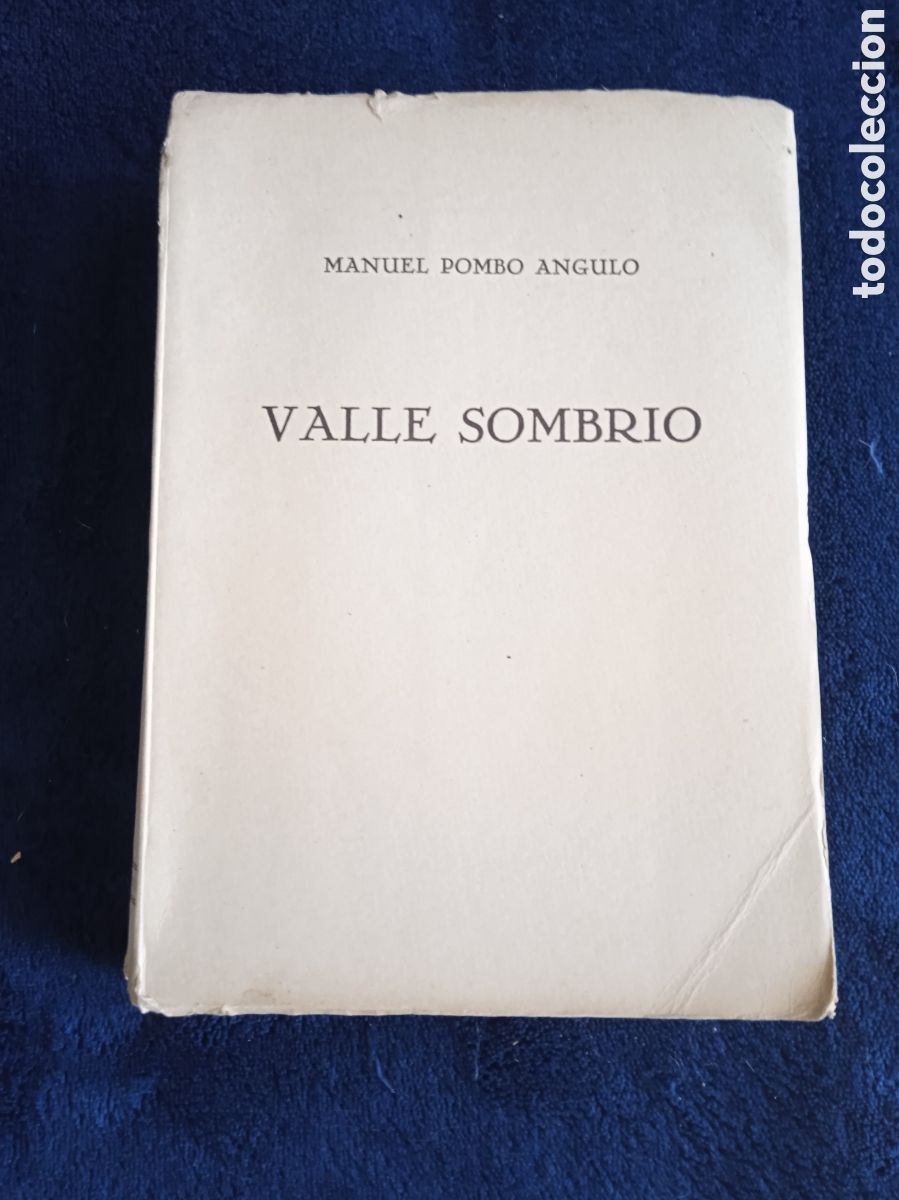 Libri di seconda mano: VALLE SOMBRIO. / MANUEL POMBO ANGULO. -ED. EL ALC&Aacute;ZAR 1951