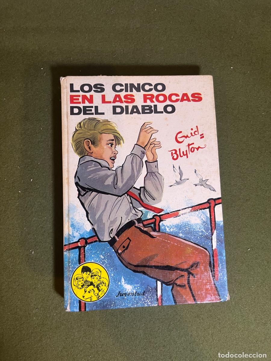 Second hand books: Los Cinco en las Rocas del Diablo Enid Blyton Editorial Juventud 1&ordf; edici&oacute;n 1970 tapa dura