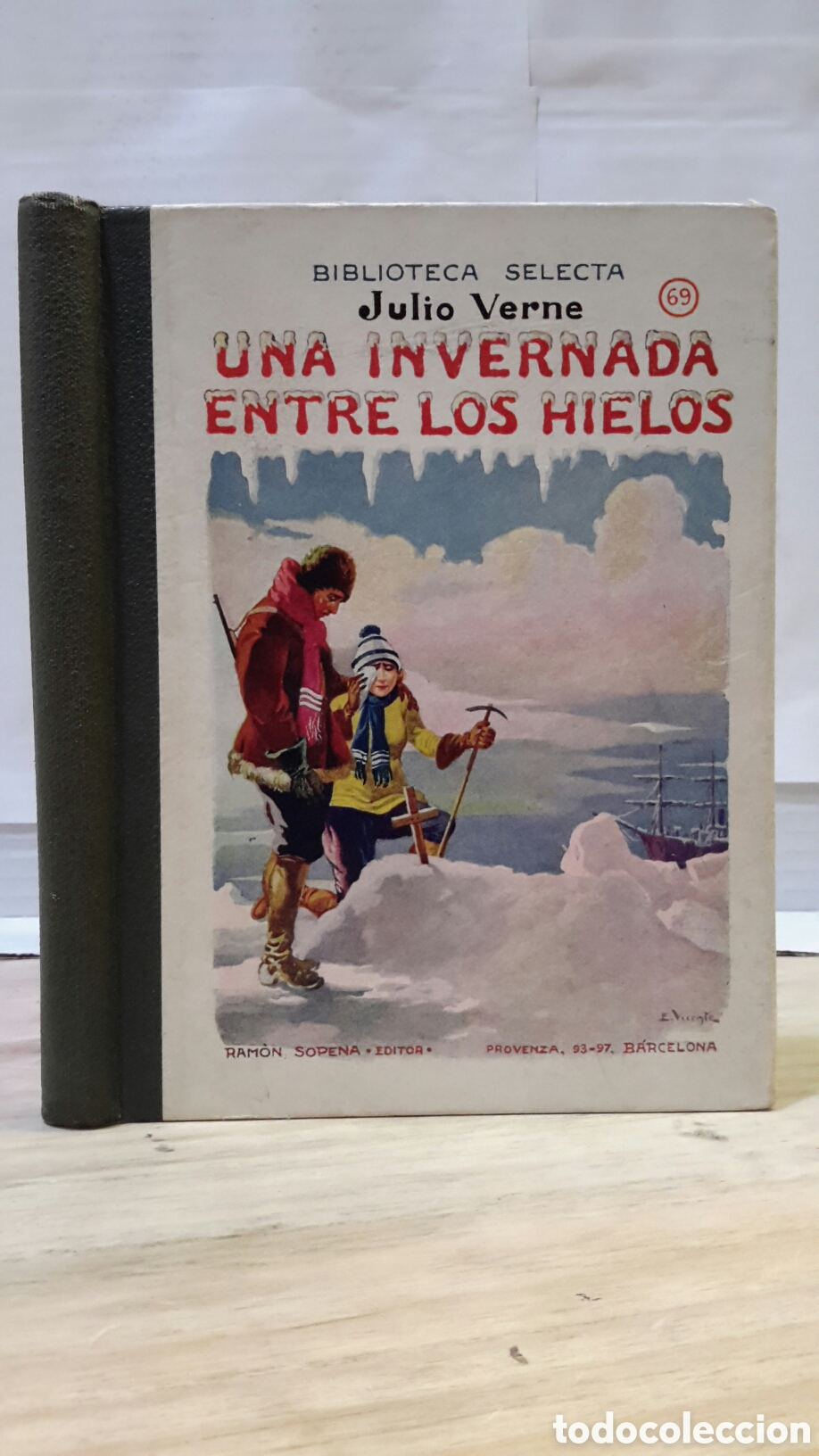 Second hand books: Julio Verne. Una Invernada Entre Los Hielos.